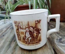 Keele Street Pottery mug, Mr Pickwick, Charles Dickens