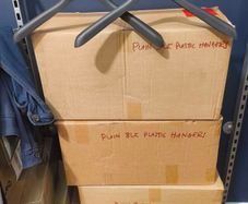 FREE box of hangers