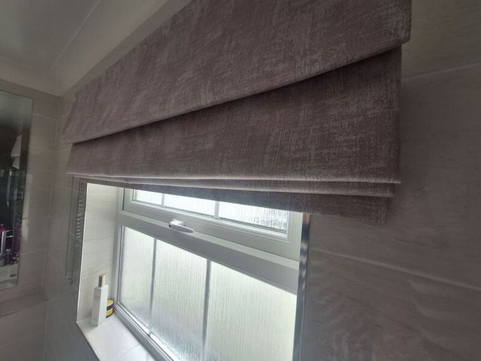 Roman blind.