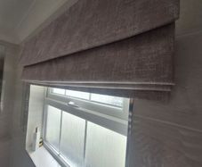 Roman blind.
