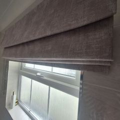 Roman blind.