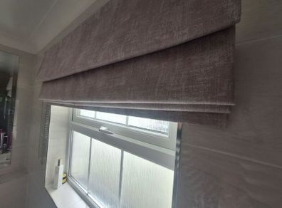 Roman blind.