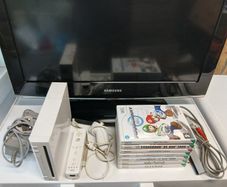 nintendo wii + games