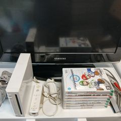 nintendo wii + games