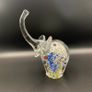 Vintage Murano Style Art Glass Elephant Paperweight: Image 2