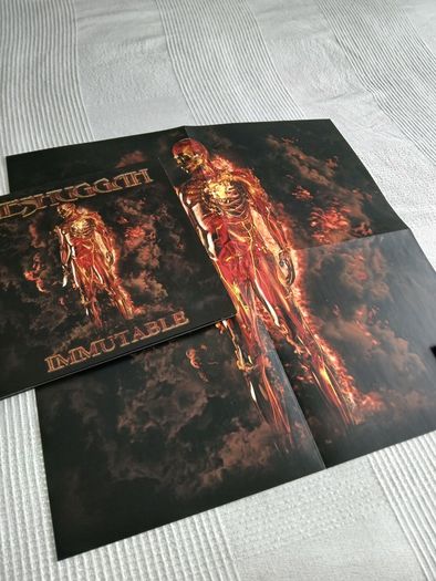 Meshuggah Immutable 1st press 2022 with poster