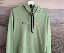 HEAD Rally Tennis Hoodie Mint Condition Green Multicolour Logo