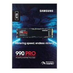 New 4TB Samsung 990 Pro Nvme Ssd M.2