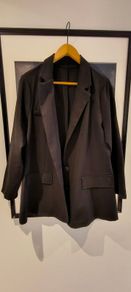 Black stylish blazer jacket size 16