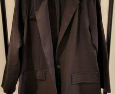 Black stylish blazer jacket size 16