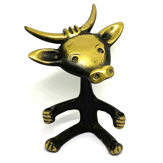Rare Mid Century Walter Bosse Cow Pencil holder