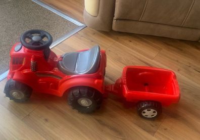 kids tractor and trailer