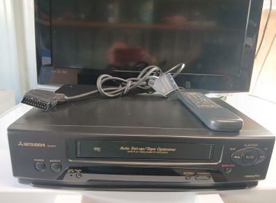 Mitsibushi vcr player with remote