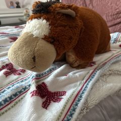 Horse plush pillow pet soft toy