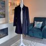 Ladies Black Peplum Coat from H&M Size: UK 12 / EU 40 Image 6