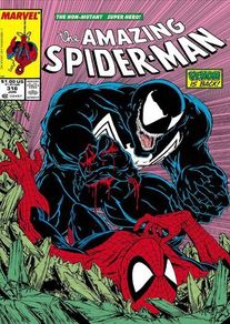 Spider-Man - The Amazing Spider-Man 316 - Venom is Back - Rare Mini Print/Poster