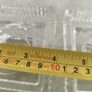 Set Of 2 Galway Crystal Square Candleholder Or Night Light Holders. Image 3