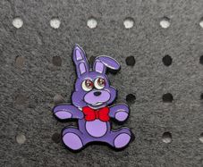 Bonnie fnaf enamel pin