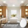 3000K 4000K 6500K 3 Colours Ceiling Light, 15 W 1500 LM, Modern, Round, IP44 Waterproof Bathroom Ceiling Light for Kitchen, Bedroom, Hallway, Garage, Balcony Image 2