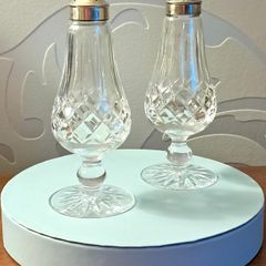 Vintage Waterford Crystal Salt & Pepper Set