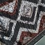 H&M silver, black and bronze sparkly skirt Sz 42 (Fit 12-14UK) Image 10