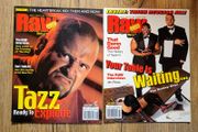 Vintage WWF Raw Magazine x2 . July And August 2000 With Posters.