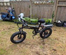 electric bike Janobike fat wheels 20" folding