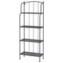 Ikea Lacko metal shelving unit and 4 x window boxes planters Image 2