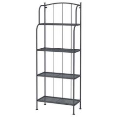 Ikea Lacko metal shelving unit 162cm H x 62cm W