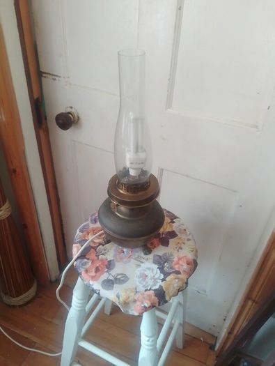 lovely oil lamp style light