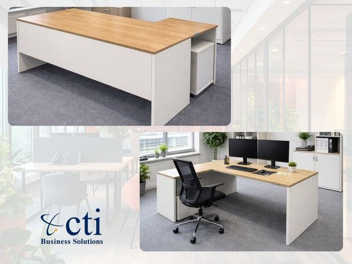 6 x Herman Miller Office Desks & Peds - Grade A