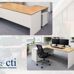 6 x Herman Miller Office Desks & Peds - Grade A
