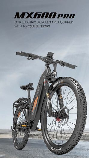 LANKELEISI MX600 Pro Electric Trekking Bike