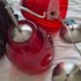 Set of red Fargo glass ceiling lamps Image 3