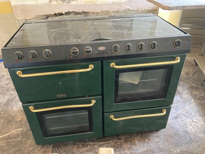 belling double oven