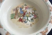 Vintage Bunny Kins cereal bowl