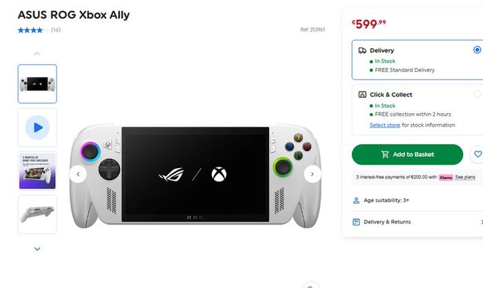 Xbox Rog Ally - 350 Posted