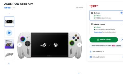 Xbox Rog Ally - 350 Posted