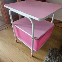 kids pink desk