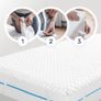 Memory Foam Mattress Topper 140x190 - Double, 5 cm, Washable Cover (Dailydream) Image 4