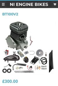 Brand new engine for bike