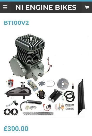 Brand new engine for bike