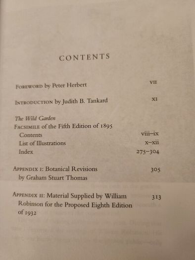 The Wild Garden. By William Robinson. Hardback With Dustjacket In Good Condition.