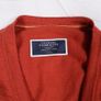 Charles Tyrwhitt Rust Orange Sleeveless 100% Merino Wool Knit Vest Gilet Mens Size L Image 2