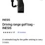 Driving range bag / beginners lightweight golf bag Image 3
