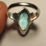 Faceted Fluorite Sterling Silver Ring Image 7