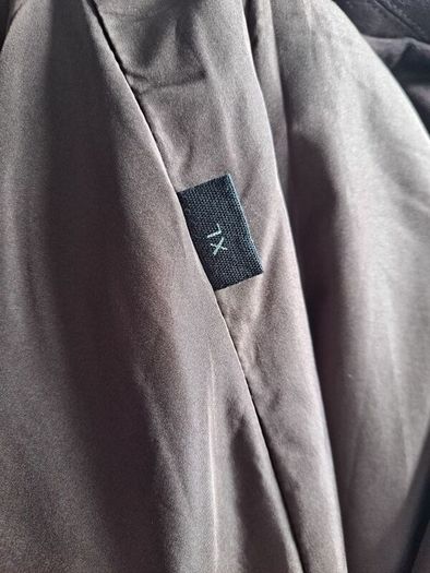 New 4th Arq chocolate brown suede effect Jacket size XL UK 16