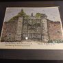 Framed print of The Bamberg Gate, Powerscourt. Enniskerry, Co. Wicklow, Ireland.WATERCOLOR SIGNED 1991. Image 2