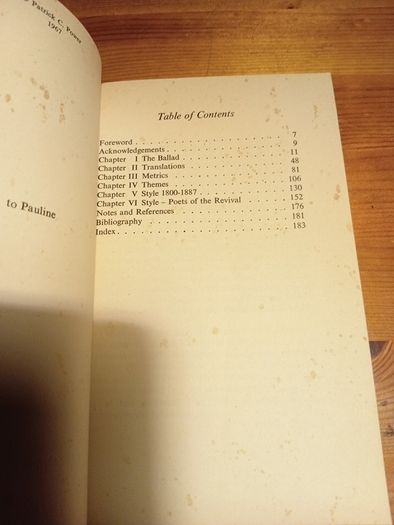 The story of Anglo Irish Poetry 1800 - 1922 Patrick C. Power. A