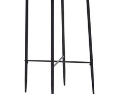 Bar Table Black 60x60x111 cm MDF